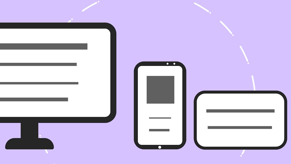 responsive web design mockup displayed on multiple devices
